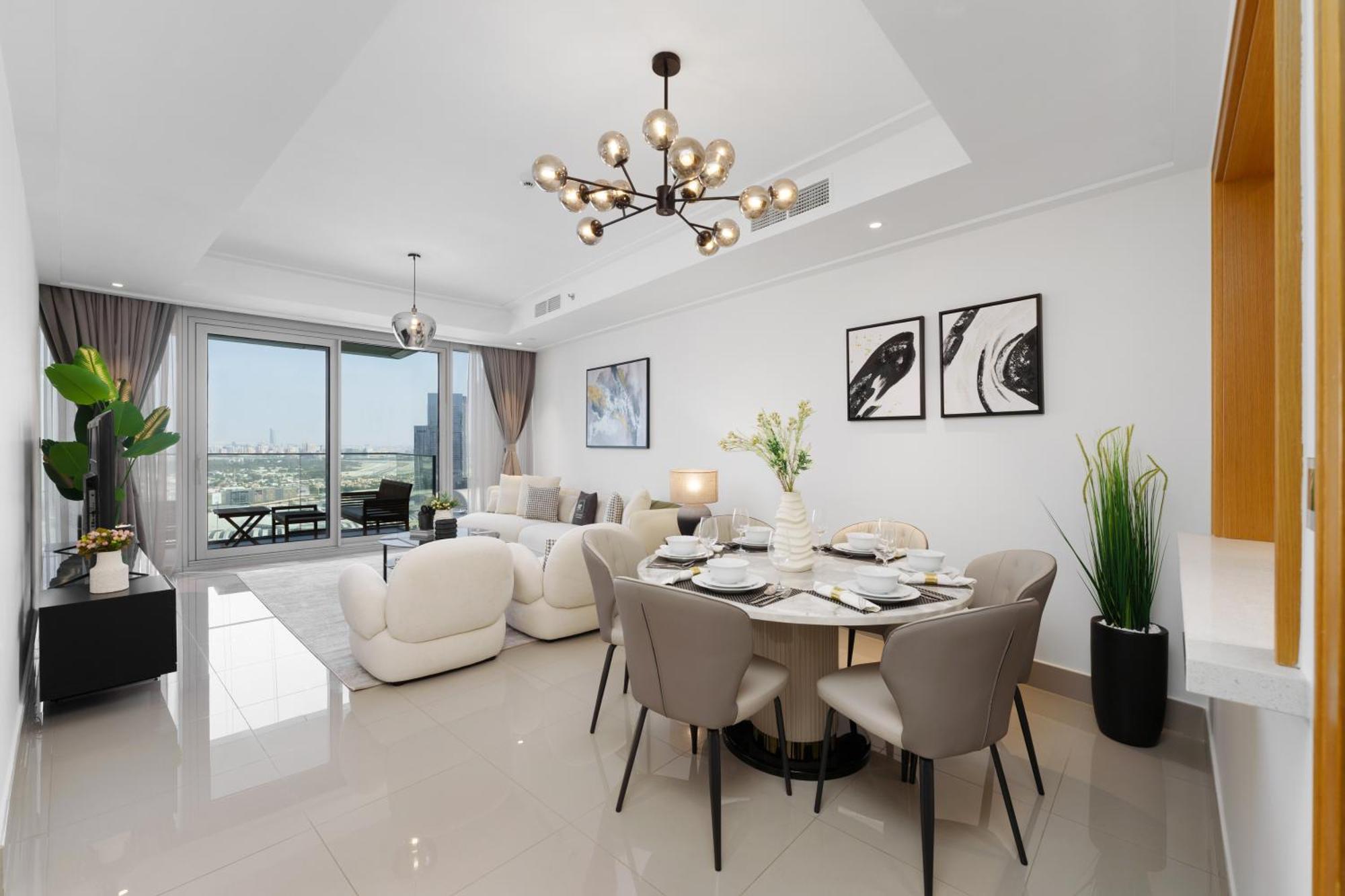 Maison Privee - Ultimate Living With Front-Row Views Of Burj Khalifa & Dubai Fountains Ngoại thất bức ảnh